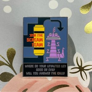 Monsters Inc. Heroes Villains Join the Scream Team Disney Pin